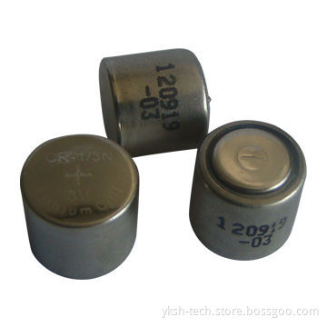 Li-MnO2 button cell, 3.0V/160mAh used for attendance machine, electronic scale and mother boards